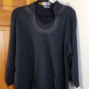 QVC Denim & Co. NWT Women's Tunic Top